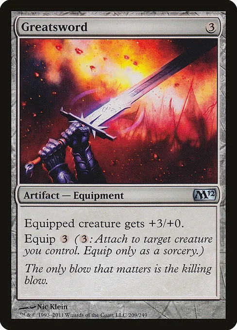Greatsword - Foil