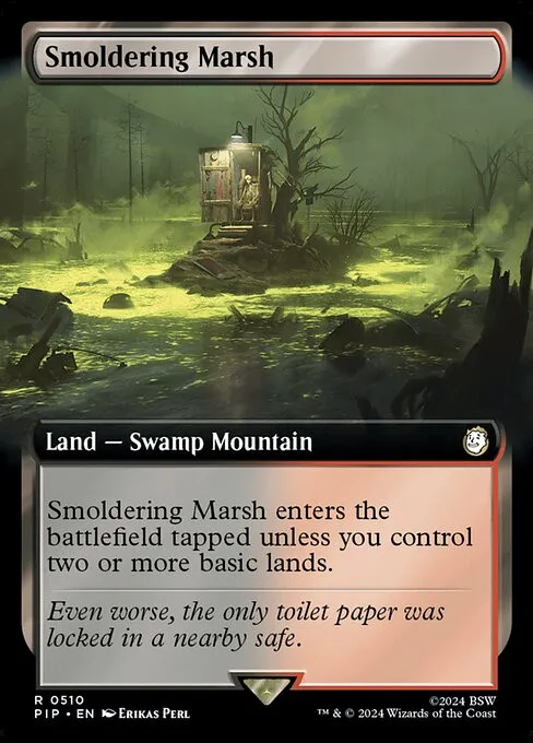 Smoldering Marsh - Foil