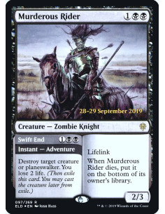 Murderous Rider // Swift End - Foil