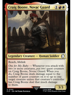 Craig Boone, Novac Guard - Foil