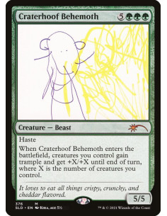 Craterhoof Behemoth - Foil
