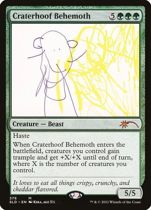 Craterhoof Behemoth - Foil