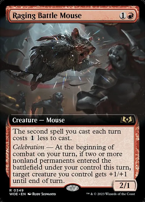 Raging Battle Mouse - Foil