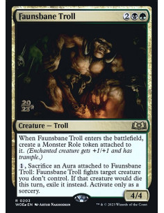 Faunsbane Troll - Foil