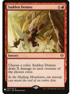 Sudden Demise