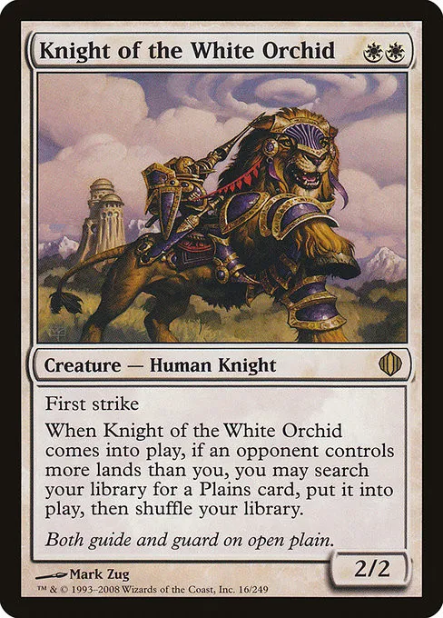 Knight of the White Orchid - Foil