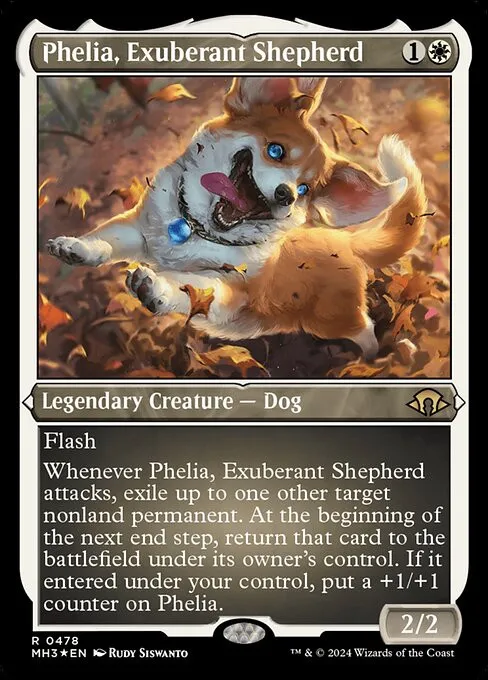 Phelia, Exuberant Shepherd - Foil