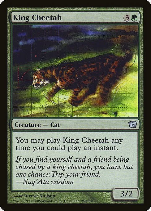 King Cheetah - Foil