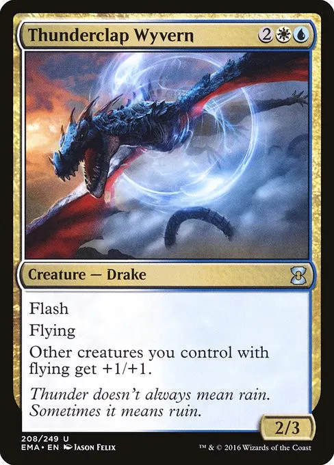 Thunderclap Wyvern - Foil