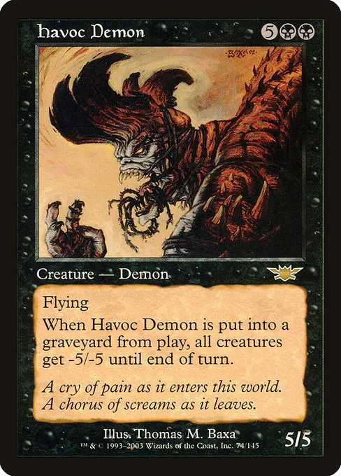 Havoc Demon - Foil