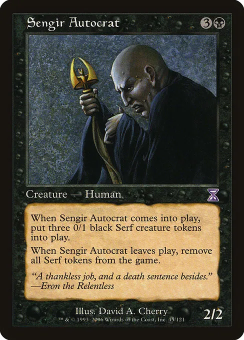 Sengir Autocrat - Foil