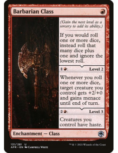 Barbarian Class - Foil