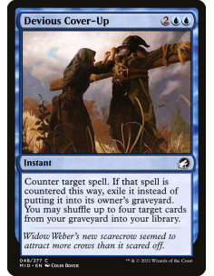 Devious Cover-Up - Foil