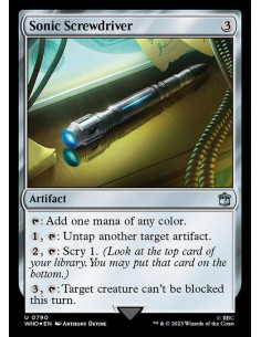 Sonic Screwdriver - Foil