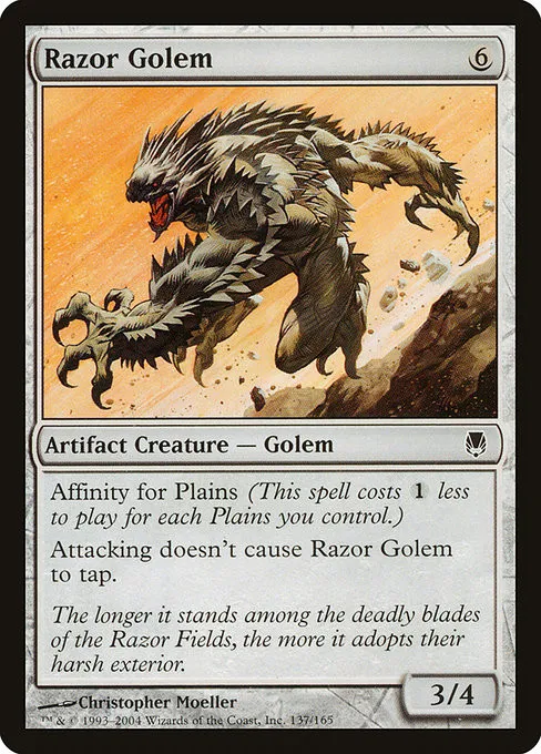 Razor Golem - Foil