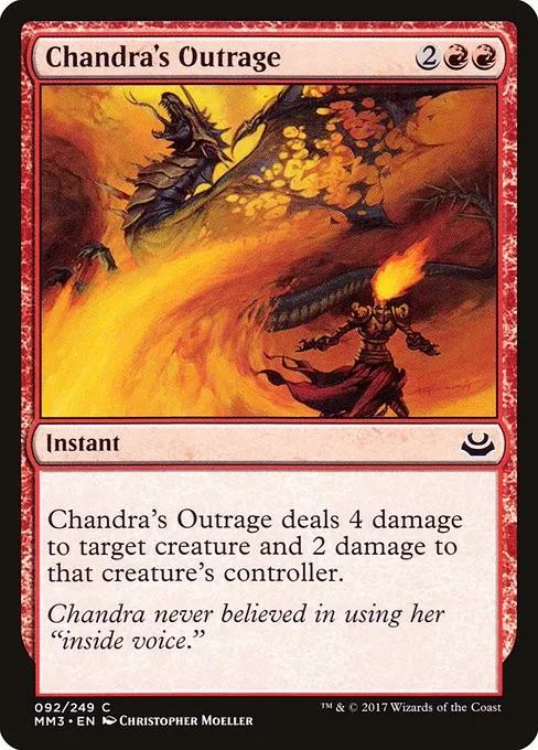 Chandra's Outrage - Foil