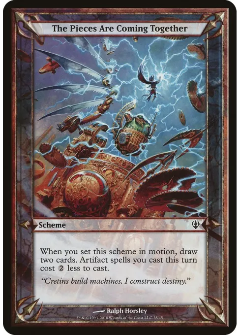 The Pieces Are Coming Together