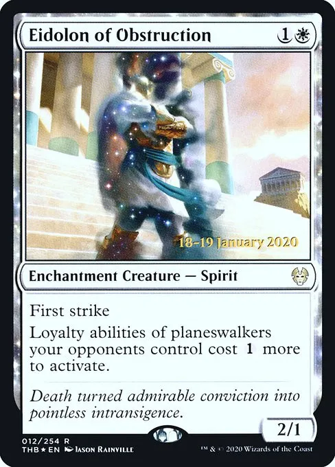 Eidolon of Obstruction - Foil