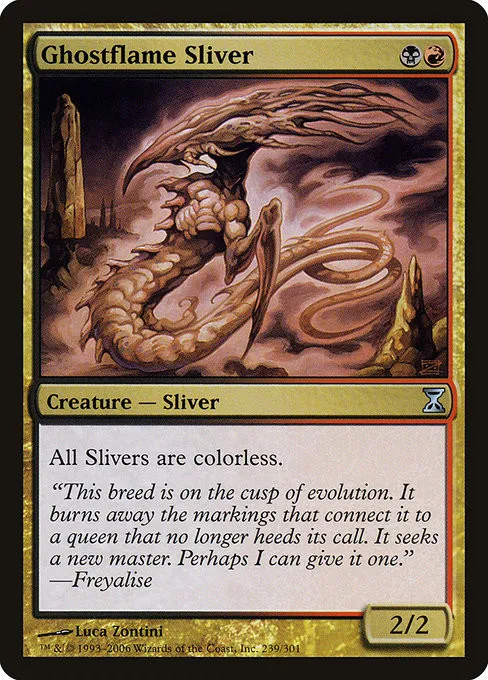 Ghostflame Sliver - Foil