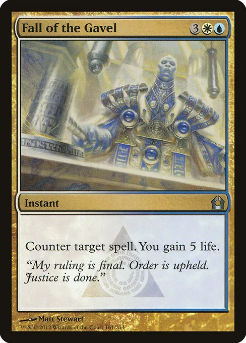 Fall of the Gavel - Foil