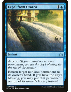 Expel from Orazca - Foil