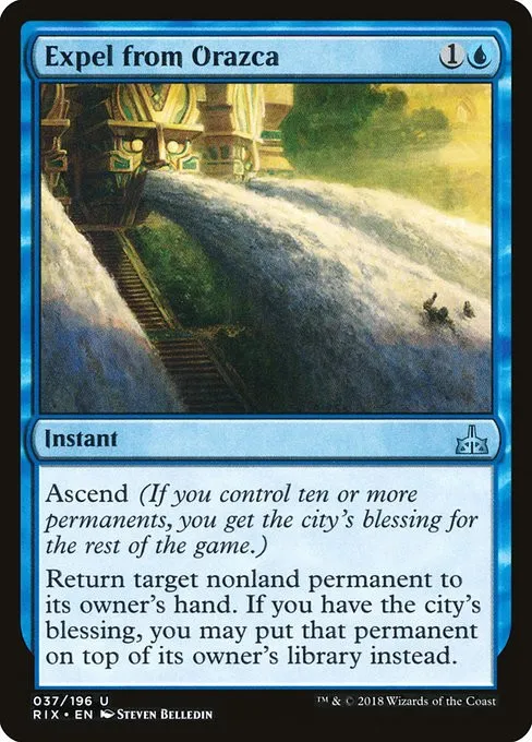 Expel from Orazca - Foil