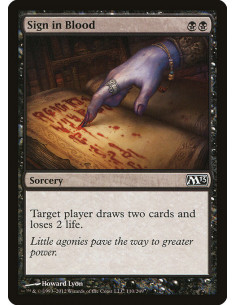 Sign in Blood
