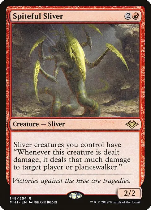 Spiteful Sliver - Foil