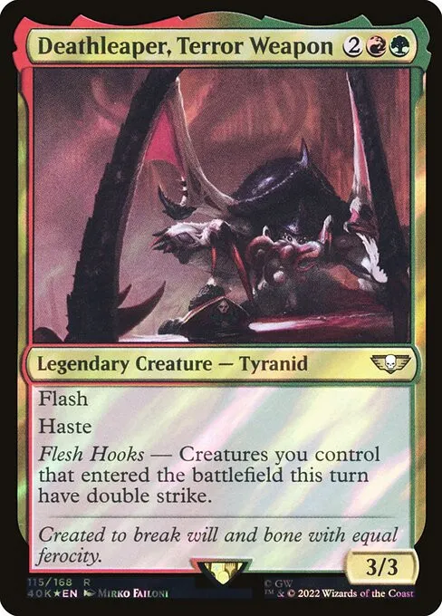 Deathleaper, Terror Weapon - Foil