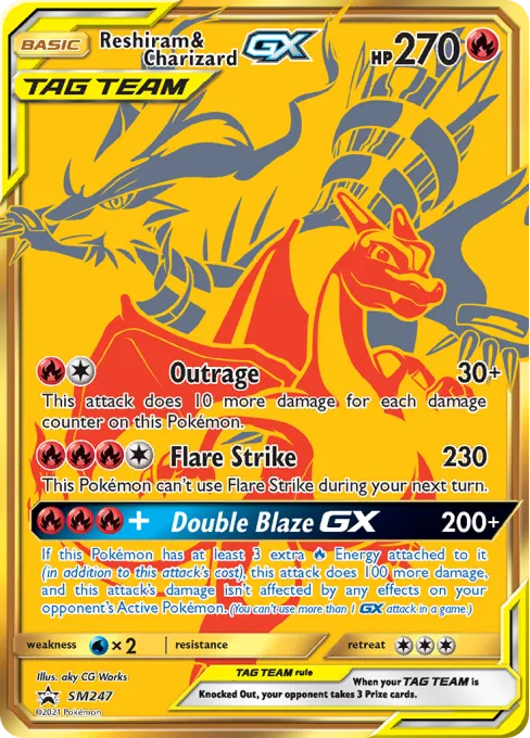 Reshiram & Charizard-GX