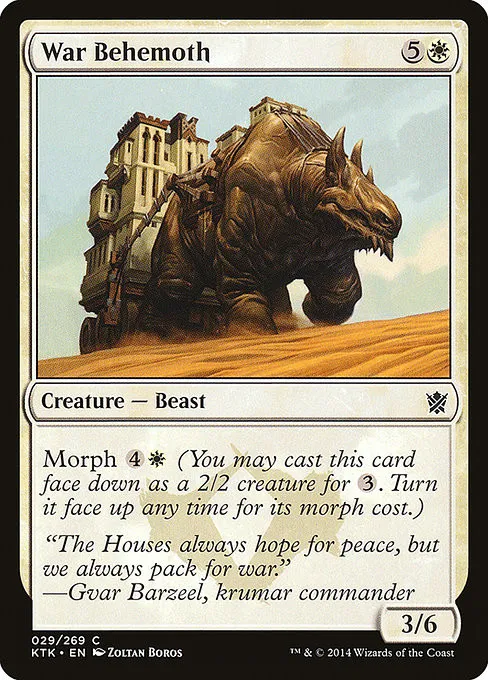 War Behemoth - Foil