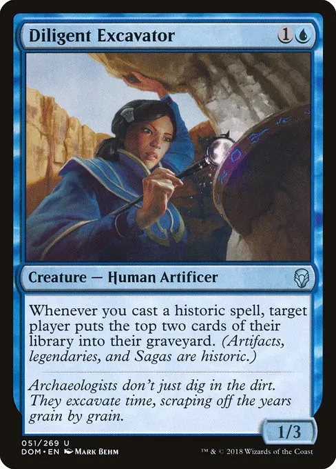 Diligent Excavator - Foil