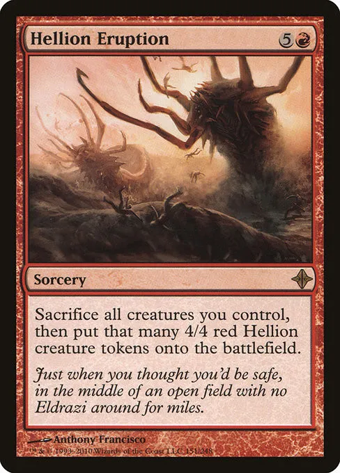 Hellion Eruption - Foil