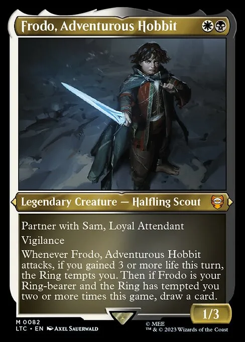 Frodo, Adventurous Hobbit - Foil