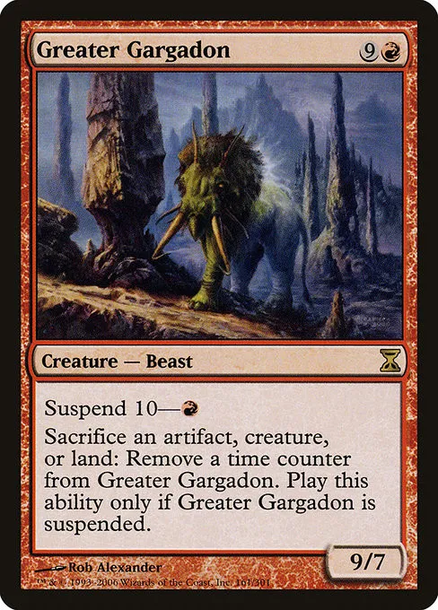 Greater Gargadon - Foil