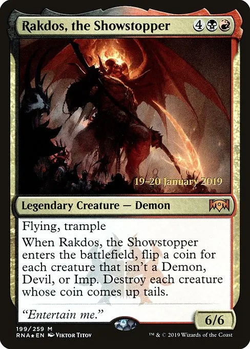 Rakdos, the Showstopper - Foil