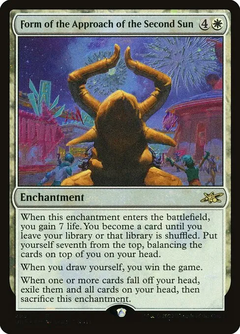 Form of the Approach of the Second Sun - Foil