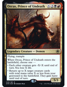 Orcus, Prince of Undeath - Foil