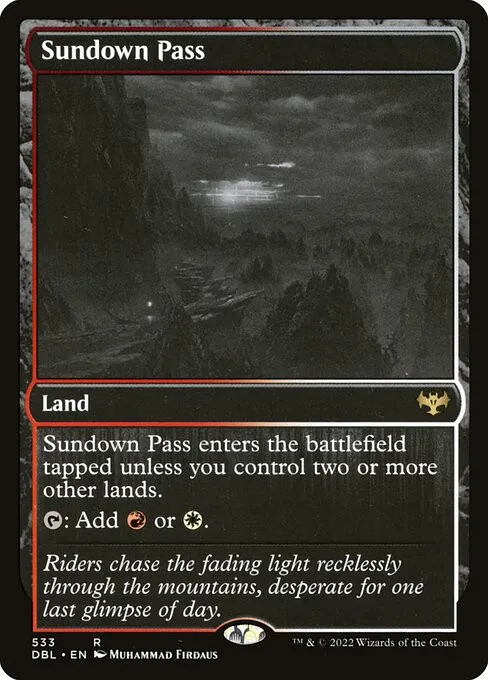 Sundown Pass - Foil