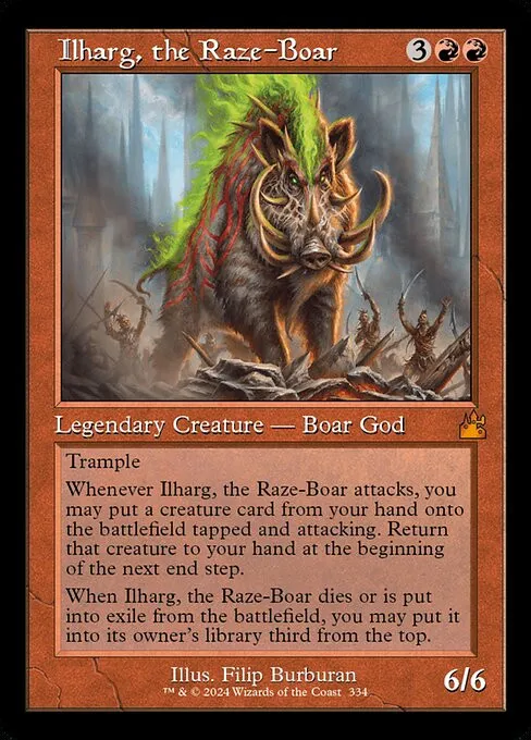 Ilharg, the Raze-Boar - Foil