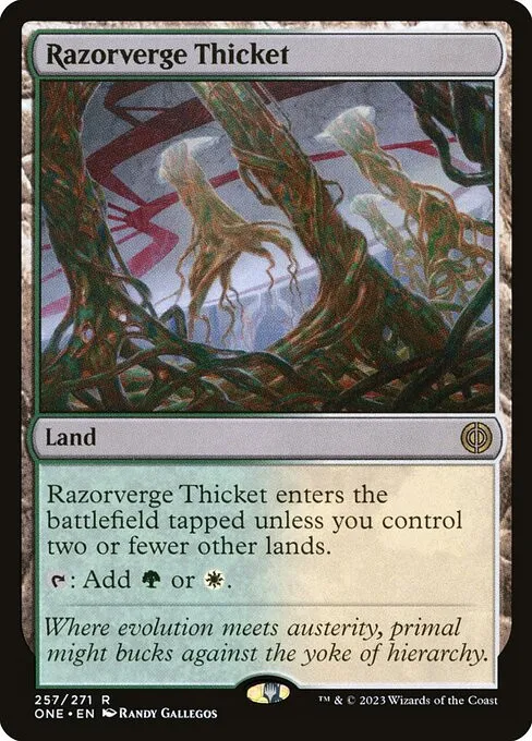 Razorverge Thicket - Foil