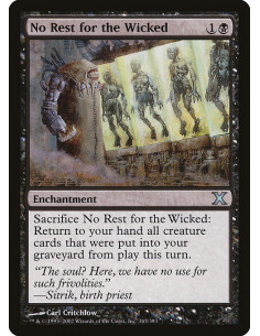 No Rest for the Wicked - Foil