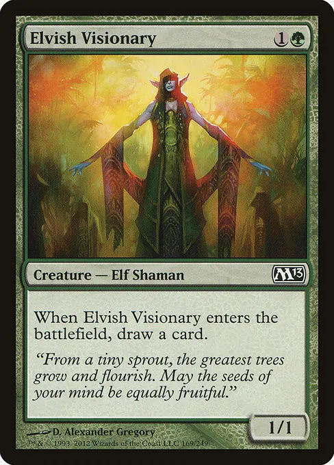 Elvish Visionary - Foil