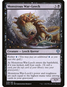 Monstrous War-Leech - Foil