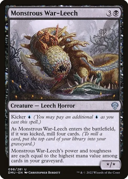 Monstrous War-Leech - Foil