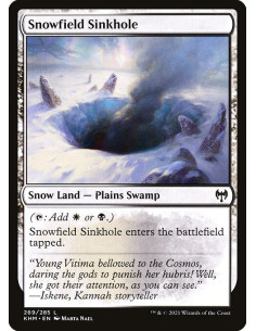 Snowfield Sinkhole - Foil