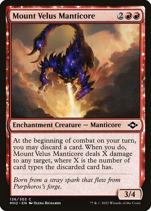 Mount Velus Manticore - Foil