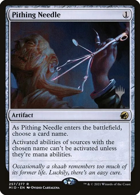 Pithing Needle - Foil
