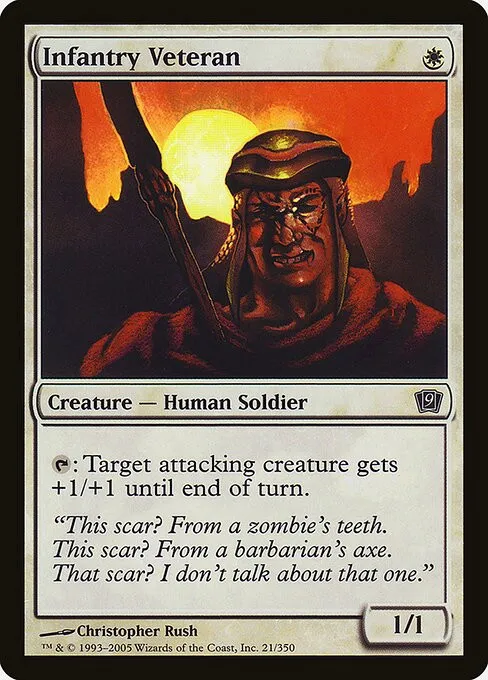Infantry Veteran - Foil