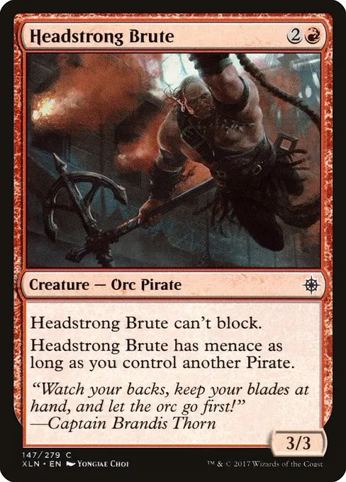 Headstrong Brute - Foil